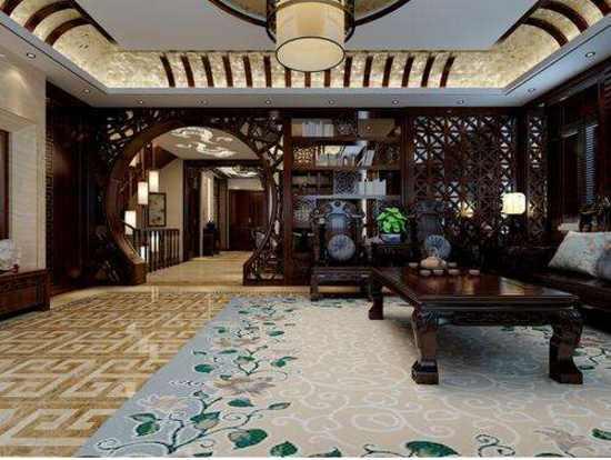 越来越多人喜欢中式风格装修,五款好看的中式拱形门装修效果图