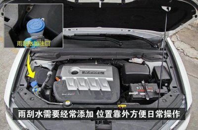 ​雪佛兰迈锐宝xl加玻璃水加哪里