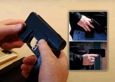 ​曾经风靡一时的个人防卫武器 手机型手枪