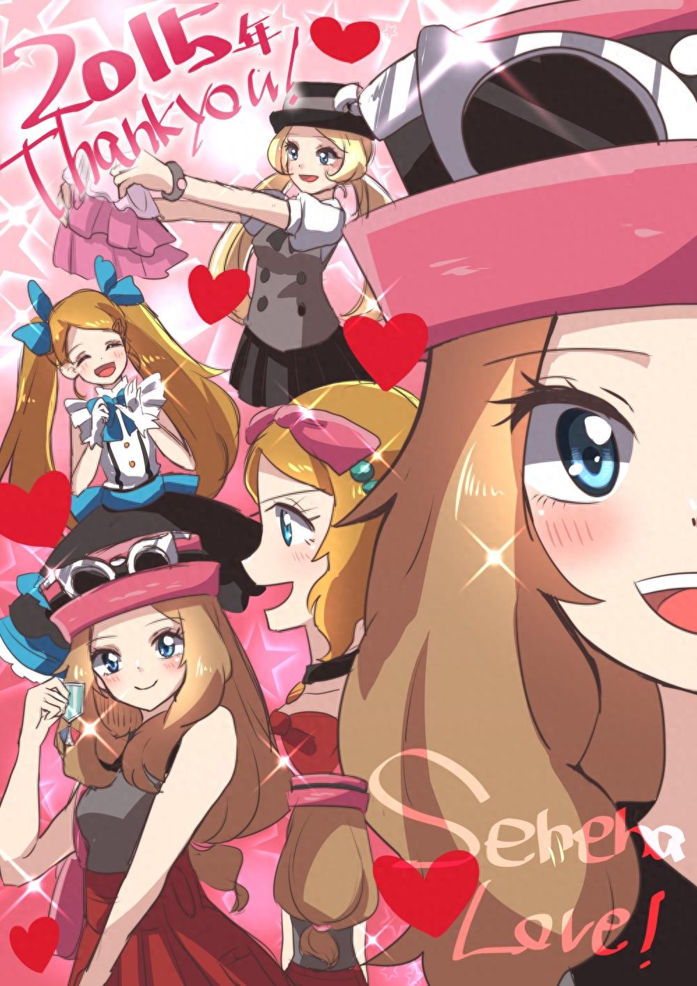 本期壁纸瑟蕾娜，口袋妖怪史上最M的女主！这糟糕的属性真的好吗