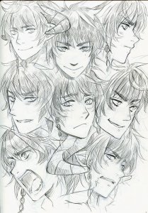 ​动漫人物常用表情参考！