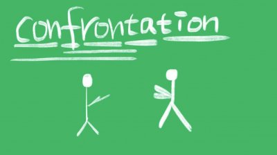 ​confrontation什么意思