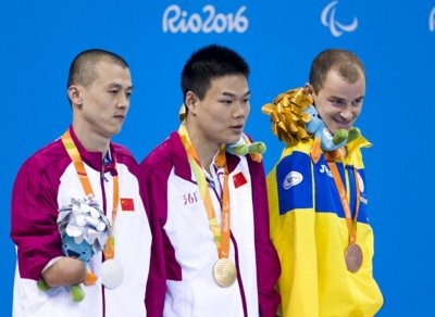 ​游泳——郑涛打破S6级男子100米仰泳世界纪录