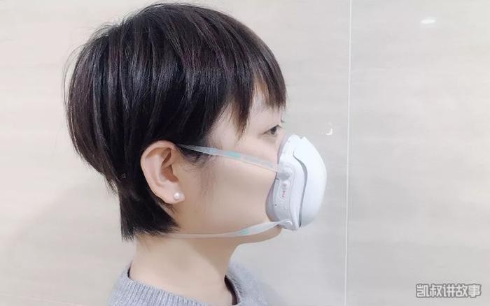 98.4%过滤率,主动送风不闷不勒,这款电动防护口罩给全家一份安心