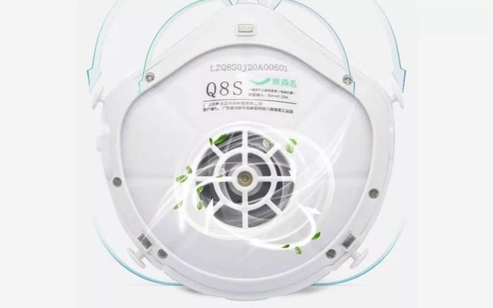 98.4%过滤率,主动送风不闷不勒,这款电动防护口罩给全家一份安心