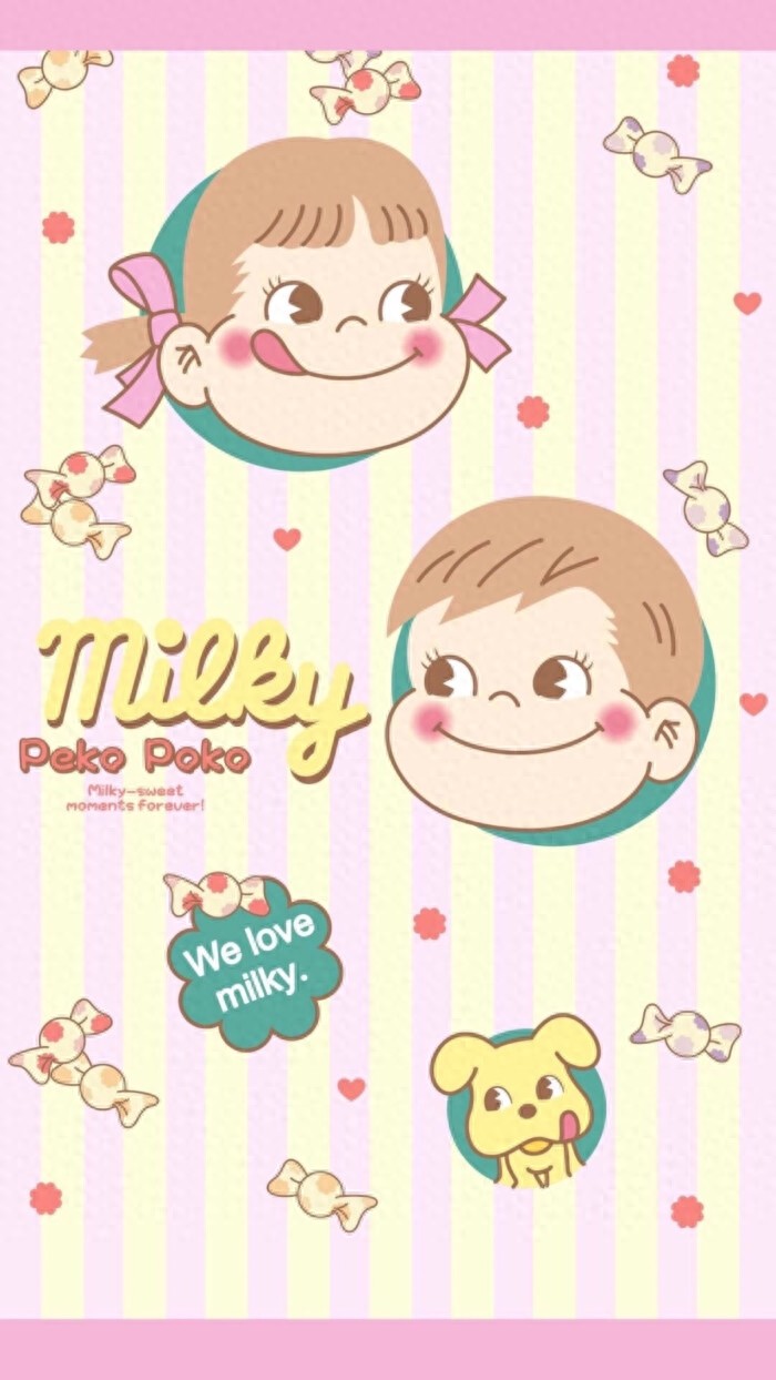 壁纸|第十五弹——不二家,糖是甜的,壁纸也是甜的