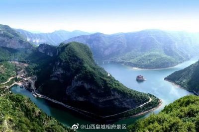 ​晋城九女仙湖，少女心爆棚的粉红沙滩，连空气都是甜的