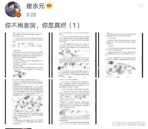 崔永元为什么有范冰冰的合同（崔永元告发范冰冰偷税漏税事件）