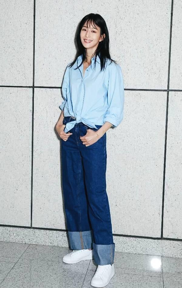 张钧甯跪湿发＋紧身衣变身御姐，简直不要太帅！