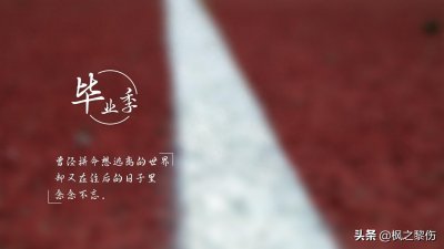 ​毕业季文字图片桌面壁纸