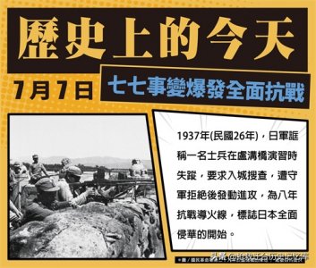 ​「历史上的今天」1937年7月7日｜七七事变爆发全面抗战