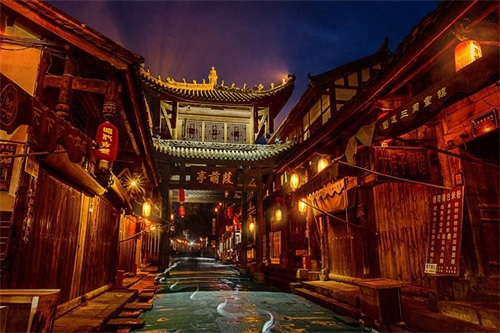 昭化古城在四川广元市昭化区昭化镇，历史悠久、人文荟萃