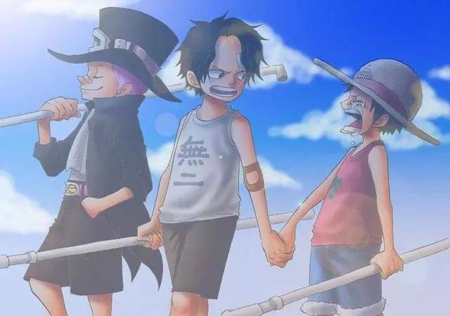 海贼王：桃之助必须死，比起小时候的萨博路飞艾斯弱爆了！