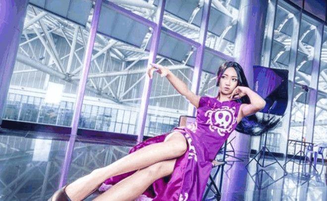 海贼王女帝cosplay,霸气全开,还原漫迷心中的女神!