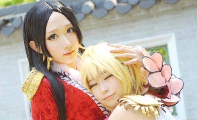 海贼王女帝cosplay,霸气全开,还原漫迷心中的女神!