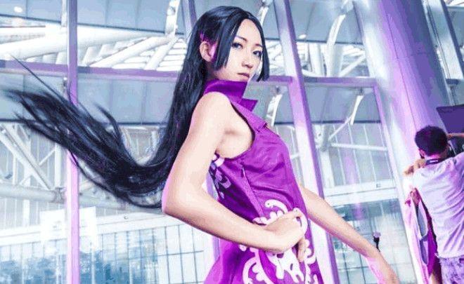 海贼王女帝cosplay,霸气全开,还原漫迷心中的女神!