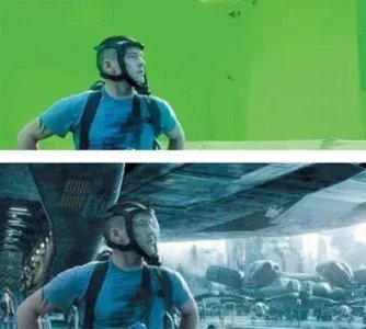 ​电影拍戏中特效为什么都喜欢用绿布作为背景呢「电影拍戏中特效为什么都喜欢用