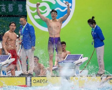 ​孙杨四轮比赛完整（罕见一挑七）