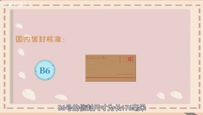 ​信封尺寸
