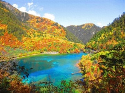 ​良田万顷、人和俱兴、远离战乱，古代蜀地难怪人口稠密，称之天国