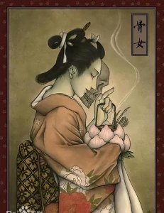 ​专门报复薄幸不良男人的日本妖怪-骨女