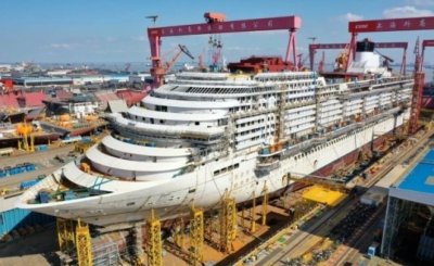 ​比航母还难造吗？首艘国产大型邮轮来了!