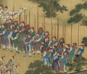 ​古代冷兵器之一“镗”脱胎于长枪，堪称攻防一体的重兵器