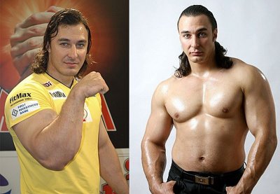 ​“腕力皇帝”阿列克谢，3次腕力世界杯冠军，2枚奥运会金牌