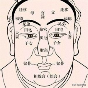 ​（相学之15）十二宫相法之福德宫