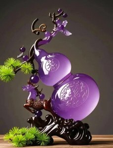 ​宝葫芦正能量象征下下的吉祥与繁荣